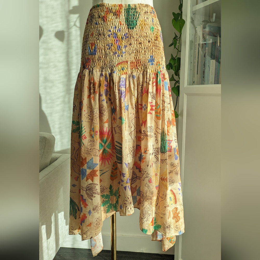 Chufy Memories of Arizona High Low Skirt